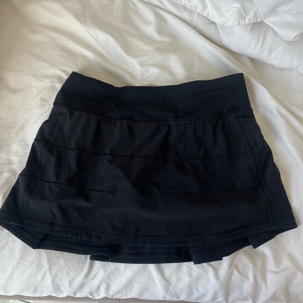 Black Lululemon Tennis Skirt